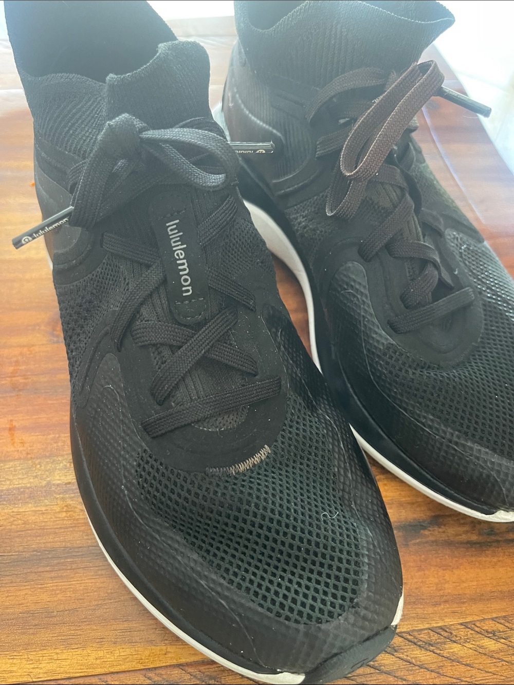 Lululemon Athletica Black High-Top Sneakers size 8 - Picture 6 of 11